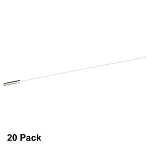 CFML12U-20 - Uncleaved Fiber Optic Cannula, Ø1.25 mm Stainless Ferrule, Ø200 µm Core, 0.39 NA, 20 Pack