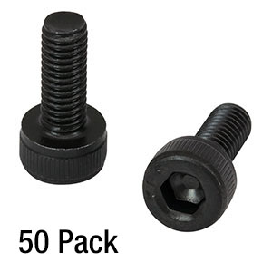 SH3M8 - M3 x 0.5 Alloy Steel Cap Screw, 8 mm Long, 50 Pack