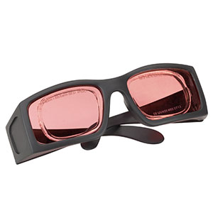 LG14A - Laser Safety Glasses, Topaz Lenses, 47% Visible Light Transmission, Comfort Style