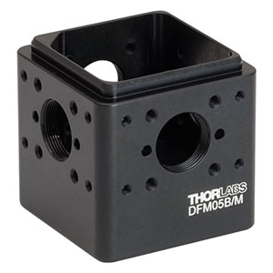 DFM05B/M - Kinematic 16 mm Cage Cube Base, DFM05 Series, M4 Tapped Holes
