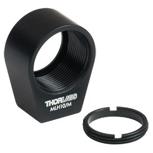 MLH10/M - Mini-Series Lens Mount with Retaining Ring for Ø10 mm Optics, M3 Tap