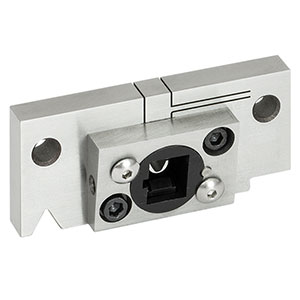 CC250SA9 - Locking V-Groove Mount for Ø2.50 mm 9° SC/APC Connectors