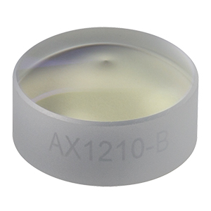 AX1210-B - 10.0°, 650 - 1050 nm, AR Coated UVFS, Ø1/2in (Ø12.7 mm) Axicon