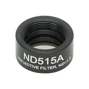 ND515A - Reflective Ø1/2in ND Filter, SM05-Threaded Mount, Optical Density: 1.5