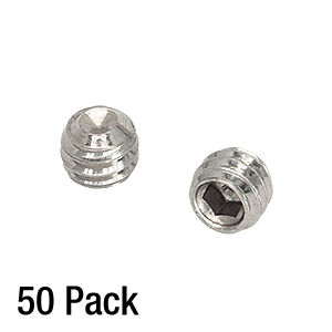 SS8S013 - 8-32 Stainless Steel Setscrew, 1/8in Long, 50 Pack
