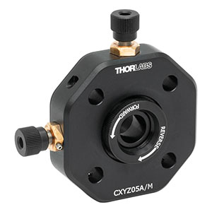 CXYZ05A/M -  XYZ Translation Mount for Ø12.7 mm Optics, M4 Taps