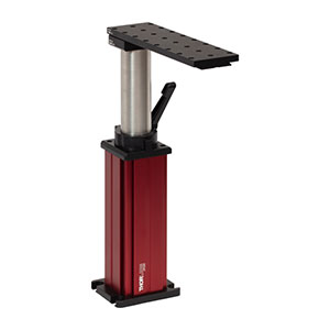 MP20 - Rigid Stand with Platform, 1/4in-20 Taps, Height: 253.5 - 415.7 mm