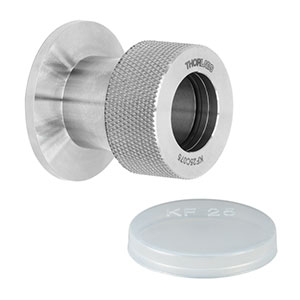 KF25C075 - KF25 Flange to Compression Fitting Adapter for Pipes with OD = 3/4in or 19.0 mm