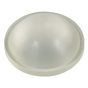 AL115 -  Ø1in TPX Aspheric Lens for THz, Back Focal Length = 15.0 mm, NA = 0.59, Uncoated