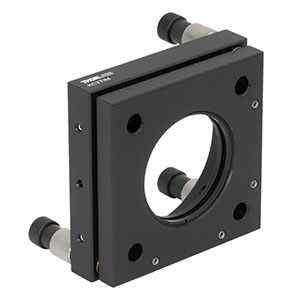 KC2T/M - Locking SM2-Threaded Kinematic Mirror Mount for Ø2in Optics, M4 Taps