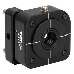 K5X05 - 5-Axis Locking Kinematic Mount for Ø1/2in Optics