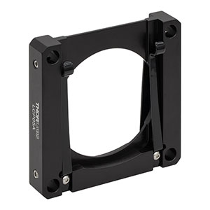 LCP05A - 60 mm Cage-Compatible Mount for 2in Square Filters Up to 4 mm Thick, 8-32 Tap