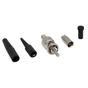 10270G1 - ST/PC Multimode Connector, Ø270 μm Bore, Stainless Steel Ferrule