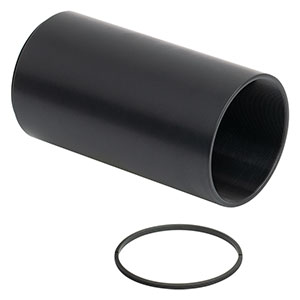 SM2L39 - SM2 Lens Tube, 3.9in Thread Depth, One Retaining Ring Included