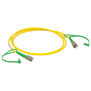 P3-S405-FC-1 - Single Mode Patch Cable with Pure Silica Core Fiber, 400 - 680 nm, FC/APC, Ø3 mm Jacket, 1 m Long