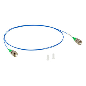 P3-630PMY-1 - PM Patch Cable, PANDA, 630 nm, Ø900 μm Jacket, FC/APC, 1 m Long