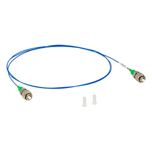P3-980PMY-1 - PM Patch Cable, PANDA, 980 nm, Ø900 μm Jacket, FC/APC, 1 m Long