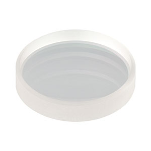 LF5175-E1 - Ø1in CaF₂ Negative Meniscus Lens, f = -150.0 mm, AR-Coated: 2 - 5 μm