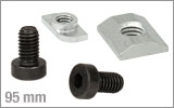 T-Nuts and Screws for 95 mm Rails